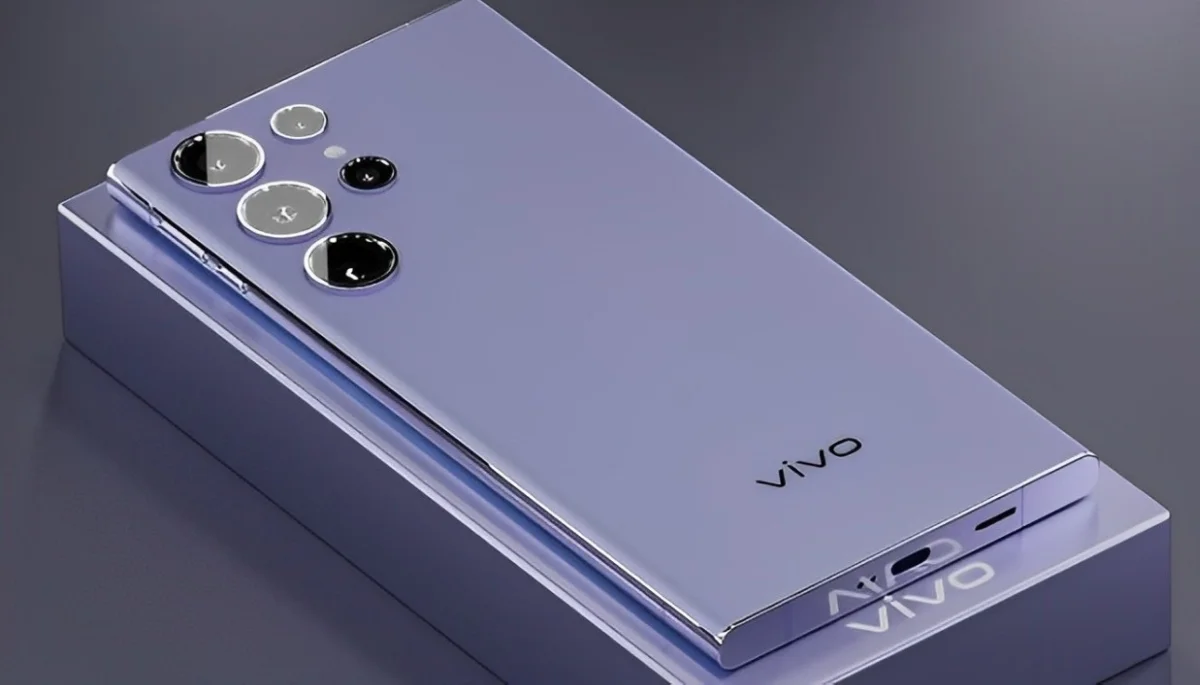 back look of a vivo v50 5g phone