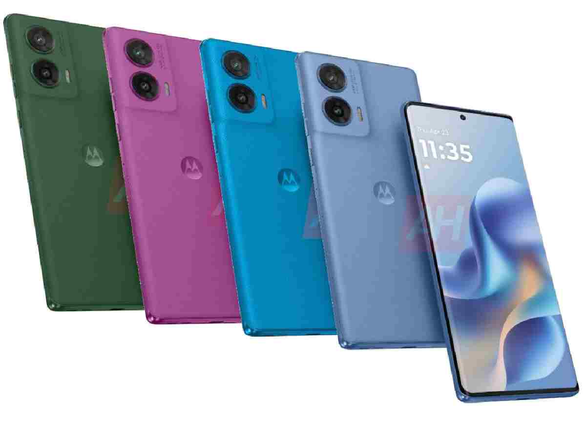 moto g96 5g back look with many colours